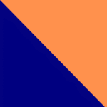 Navy Blue Orange