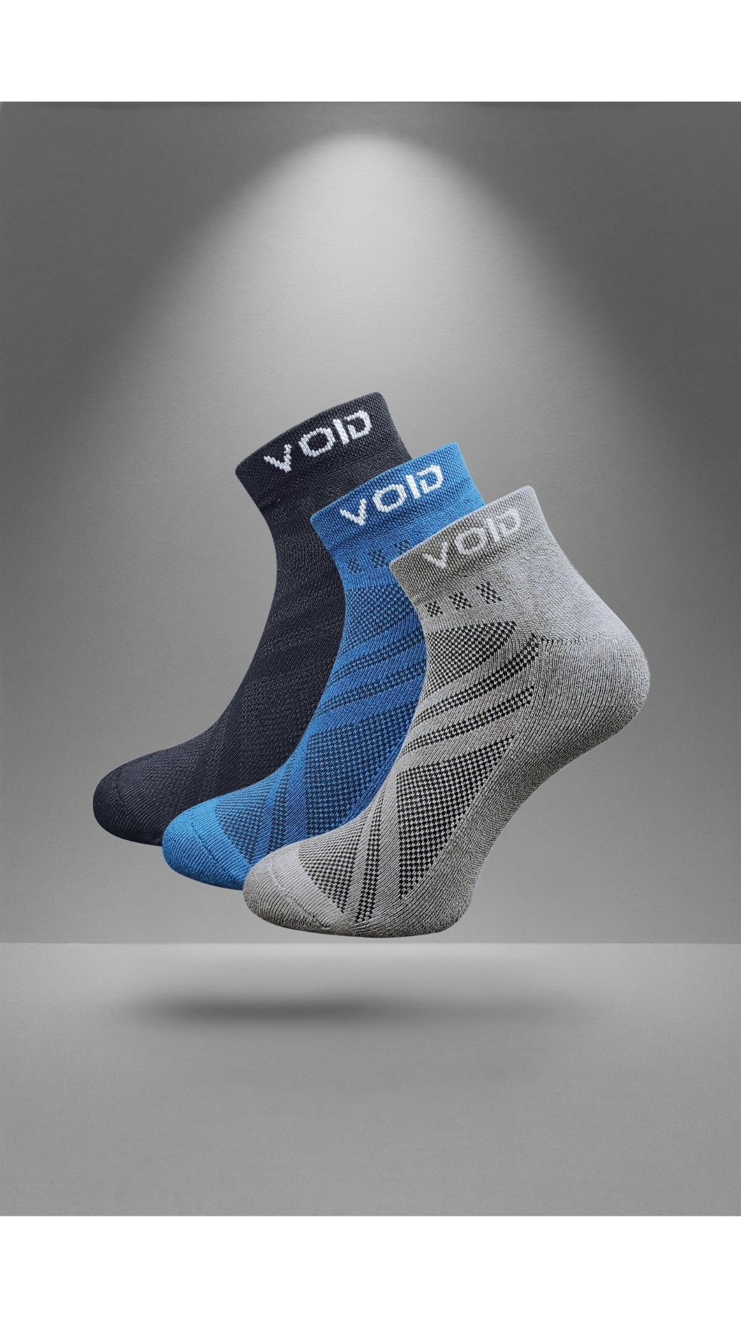 3 Pairs Anti-Odour Socks